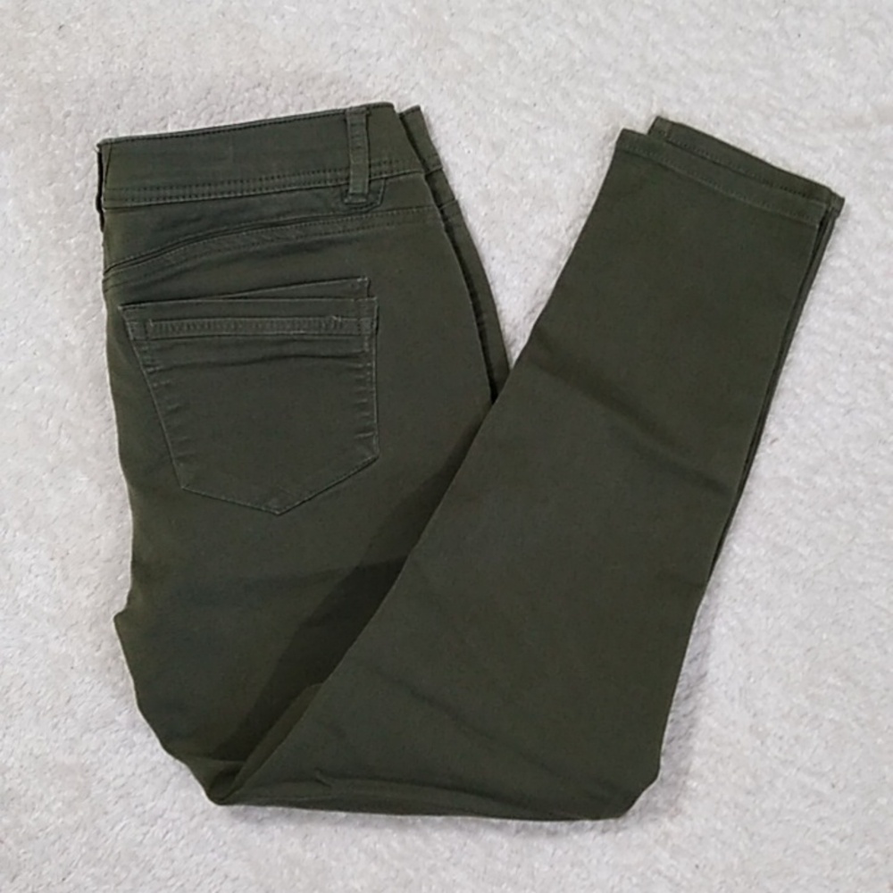 Democracy Ab Technology Jeans size 10 Green Stretch